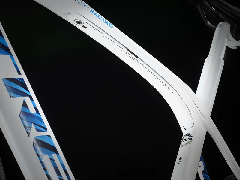 2022 Trek Domane SLR 9 Road Bike Trek White and Blue-8
